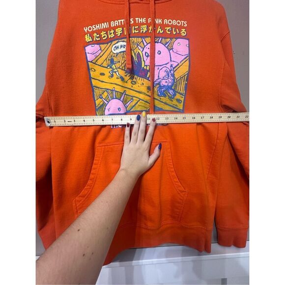 Independent Trading Company "Yoshimi Battles the Pink Robots" Orange Hoodie - Picture 8 of 12